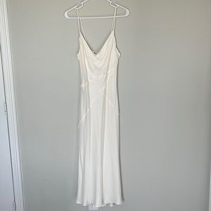 Zara Satin midi dress